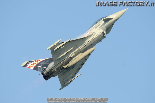 2014-09-06 Payerne Air14 0415 Eurofighter Typhoon - Royal Air Force